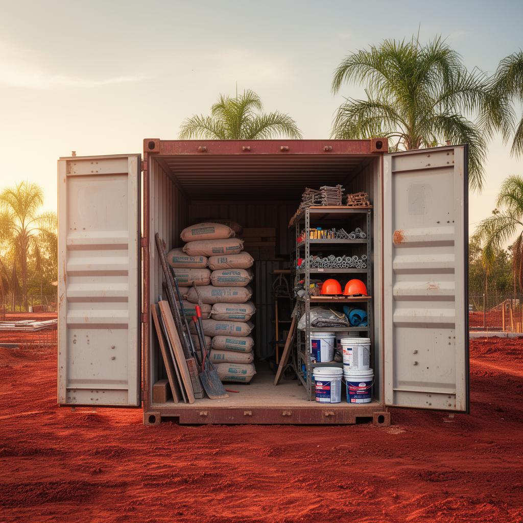Como escolher o container certo para sua obra